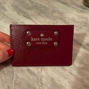 Kate Spader Leather Cardholder